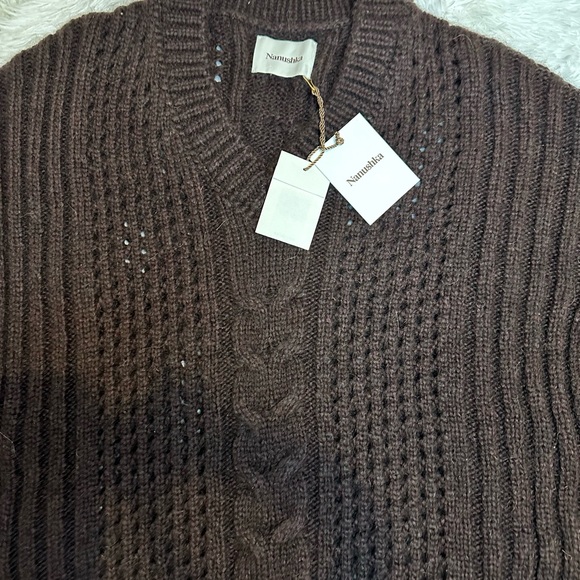 NWT! NANUSHKA ARWAN CHUNKY CABLE KNIT - Picture 2 of 7